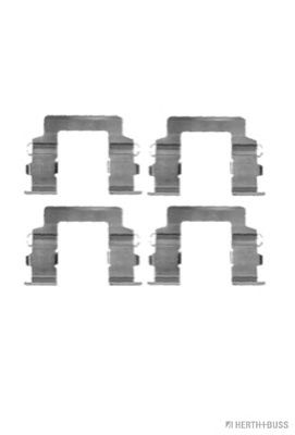 HERTH BUSS JAKOPARTS j3665004 -  Комплектующие, колодки дискового тормоза